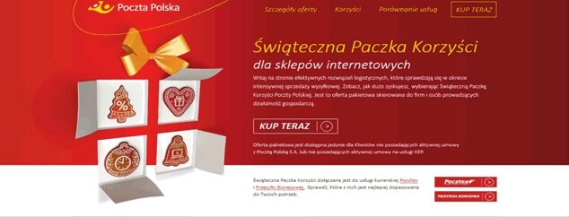 Pre-paid na paczki. Poczta Polska rusza z pakietem dla e-biznesu nowe produkty/usługi, transport - Przedświąteczny sezon paczkowy otwarty. Poczta Polska, wzorem firm telekomunikacyjnych, wprowadza dla klientów ofertę przedpłaconych pakietów paczkowych. To pierwsze tak dopasowane rozwiązanie dla e-biznesu. Ceny? Jedne z najniższych na rynku. Poczta Polska przygotowała stronę www.paczkakorzysci.pl na której można zamówić pakiety paczkowe.