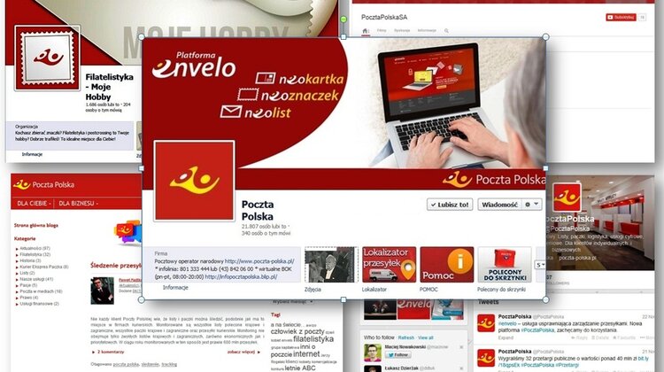 Poczta Polska: nowy blog, Twitter, filatelistyka na Facebooku media/marketing/reklama, transport - Poczta Polska stawia na obecność w mediach społecznościowych. Do profilu korporacyjnego firmy na Facebooku, dołączył fanpage filatelistyczny. Poczta działa także Twitterze i zaprezentowała nową formułę swojego bloga.