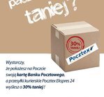 Tańsze paczki z Bankiem Pocztowym do końca roku