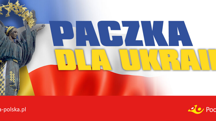 Poczta Polska: rusza akcja paczka „DLA UKRAINY" sprawy społeczne, transport - Poczta Polska włącza się w pomoc naszym sąsiadom na Ukrainie. Do końca marca br. nadawcy paczek z żywnością czy odzieżą adresowanych do tego kraju, będą mogli je wysyłać bezpłatnie w placówkach firmy. Przesyłki muszą zawierać dopisek: "DLA UKRAINY".