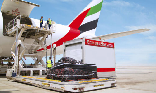 Emirates SkyCargo zdobyły tytuł Najlepszego Międzynarodowego Przewoźnika Cargo Roku w Indiach