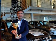Grand Prix dla stoiska auto GT Mitsubishi Motors na Warsaw Moto Show 2016