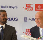 Linie Emirates odbierają swój 100. egzemplarz Airbusa A380