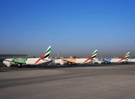 Linie Emirates wykonały malowanie 40 samolotów na Expo 2020 w Dubaju
