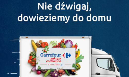 Nowe udogodnienia dla klientów e-sklepu spożywczego Carrefour