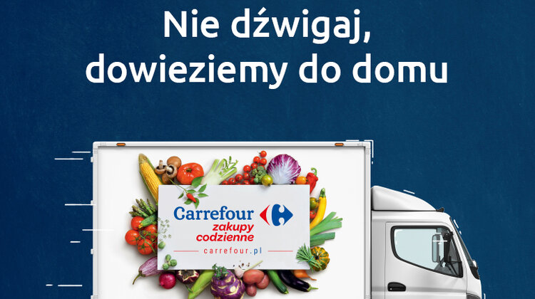 Nowe udogodnienia dla klientów e-sklepu spożywczego Carrefour