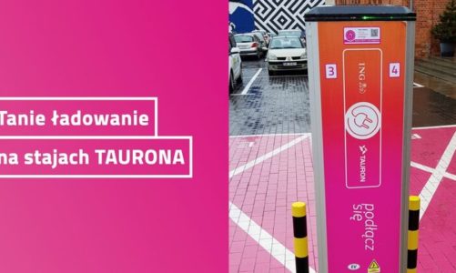 Tanie i zielone ładowanie od TAURONA