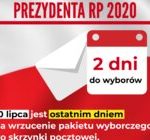 Poczta Polska: dziś mija termin wrzucania pakietów wyborczych do skrzynek pocztowych